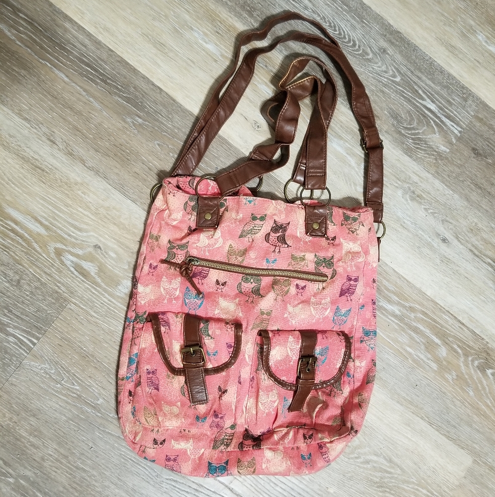 Claire's Owl Pattern Bag